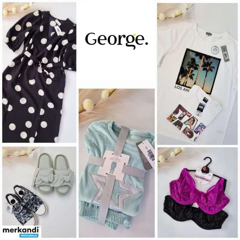 030023 nueva incorporación!! Una mezcla de ropa y accesorios de George
