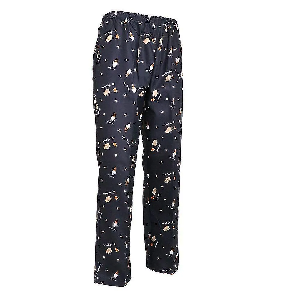 1/2/5 Pantalones holgados Pantalones de chef para trabajo de cocina Estilo de carga
