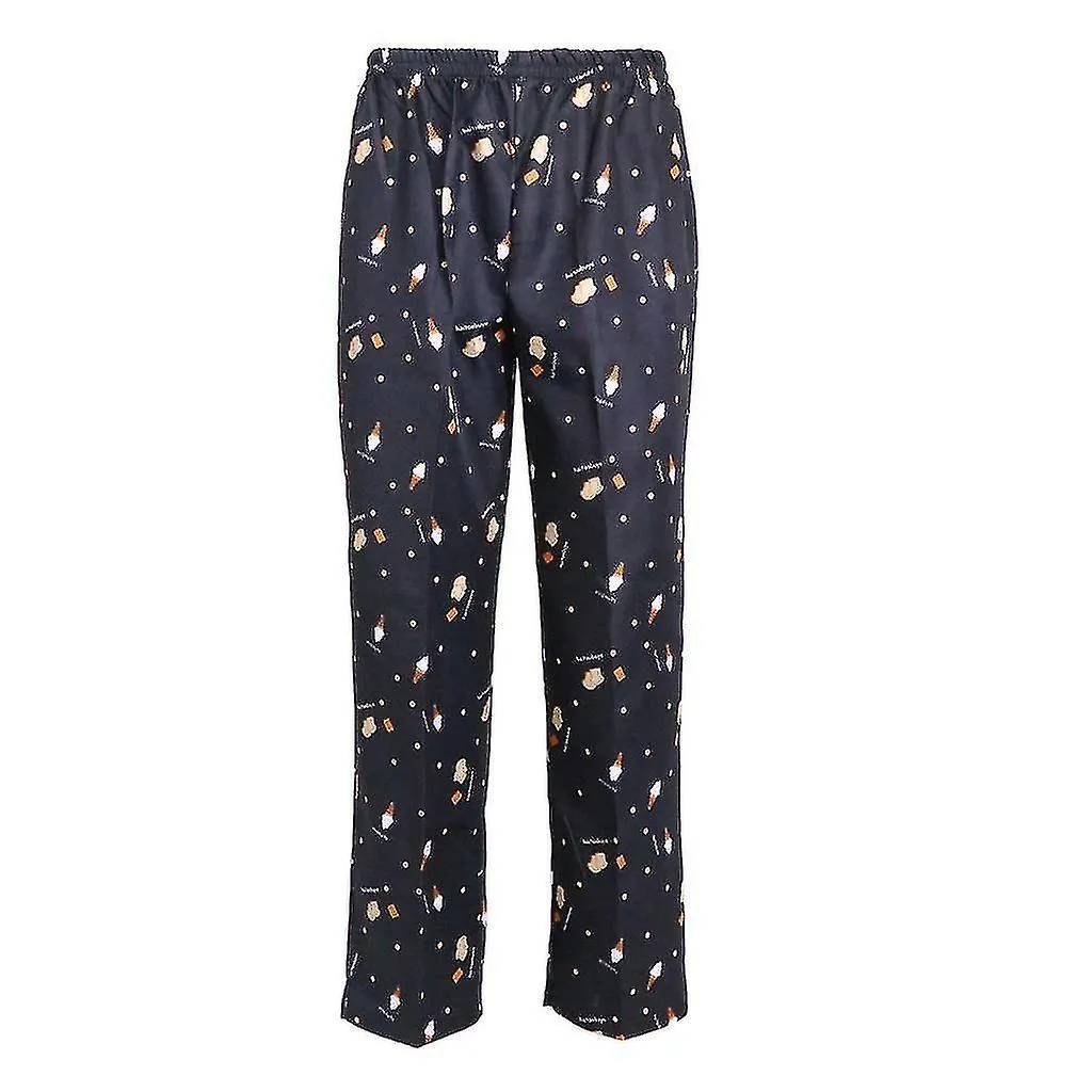 1/2/5 Pantalones holgados Pantalones de chef para trabajo de cocina Estilo de carga