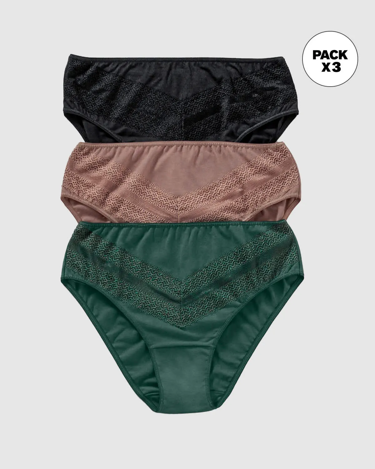 3 bikinis elegantes clásicos y confortables