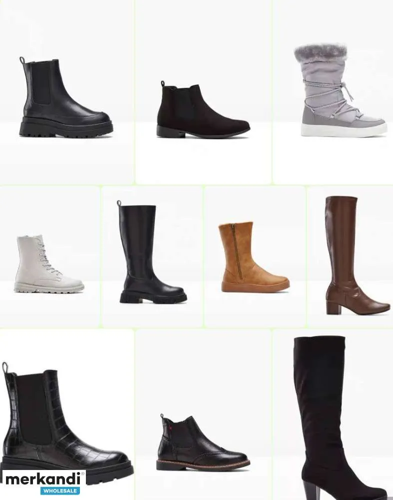5.50 € POR PAR, STOCK RESTANTE,ZAPATOS MIX OTOñOINVIERNO, STOCK RESTANTE, UNA VAJILLA, CARTóN MIXTO, MUJER, HOMBRE, ZAPATOS DE 