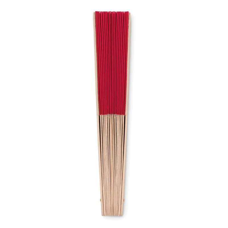 Abanico publicitario de madera Fanny Wood