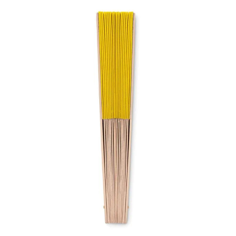 Abanico publicitario de madera Fanny Wood