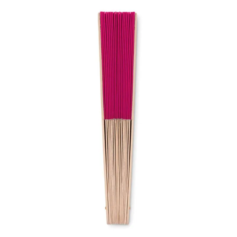 Abanico publicitario de madera Fanny Wood