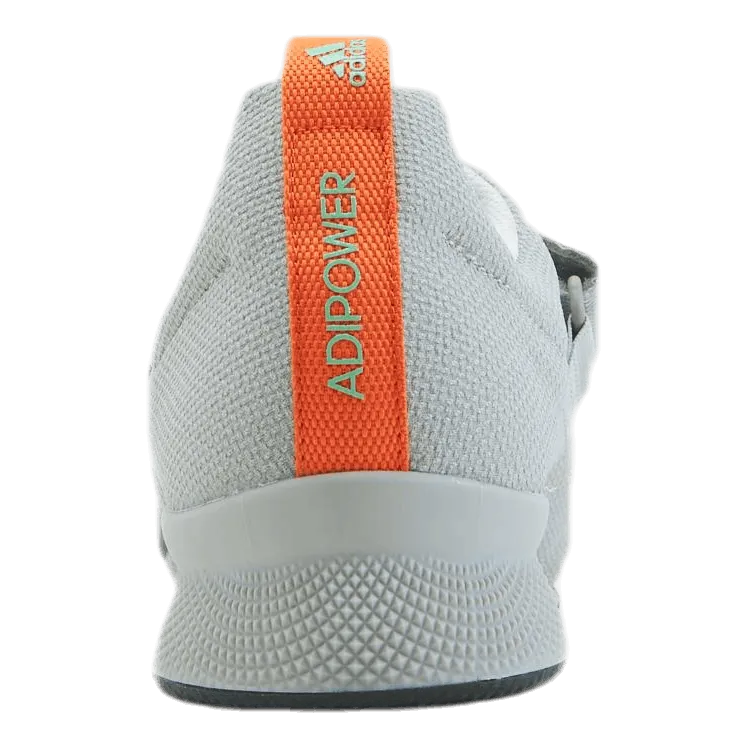 Adidas Adipower Weightlifting Ii Metal Grey / Legend Earth / Orange