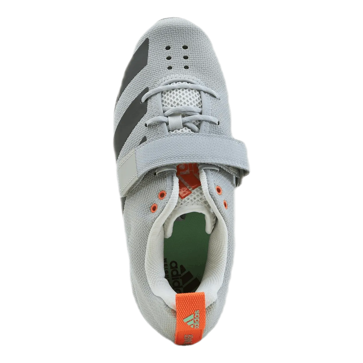 Adidas Adipower Weightlifting Ii Metal Grey / Legend Earth / Orange