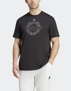 Adidas Camiseta AEROREADY Tennis Graphic