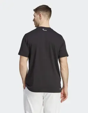 Adidas Camiseta AEROREADY Tennis Graphic