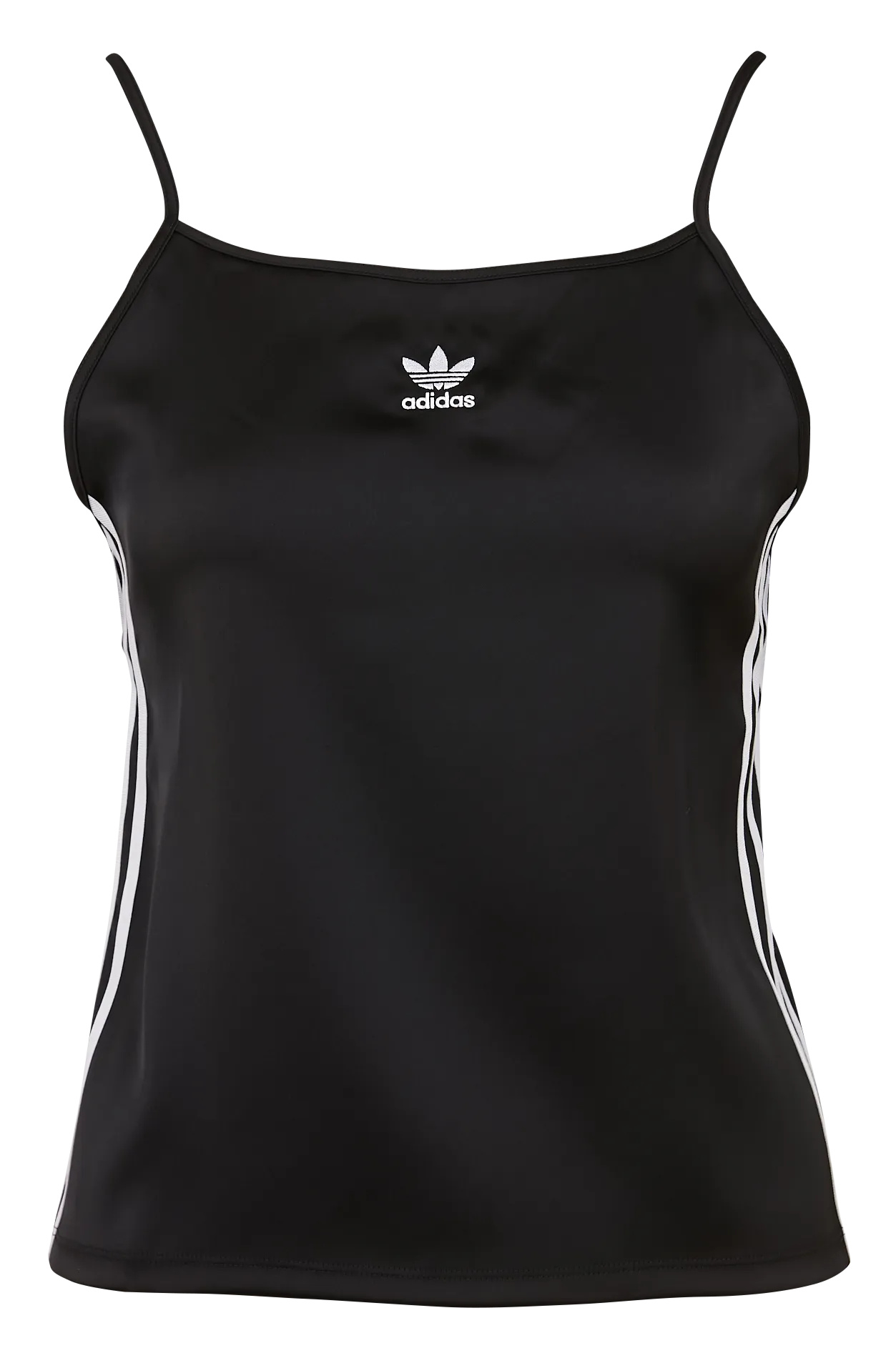 ADIDAS Camiseta de tirantes satinada en negro