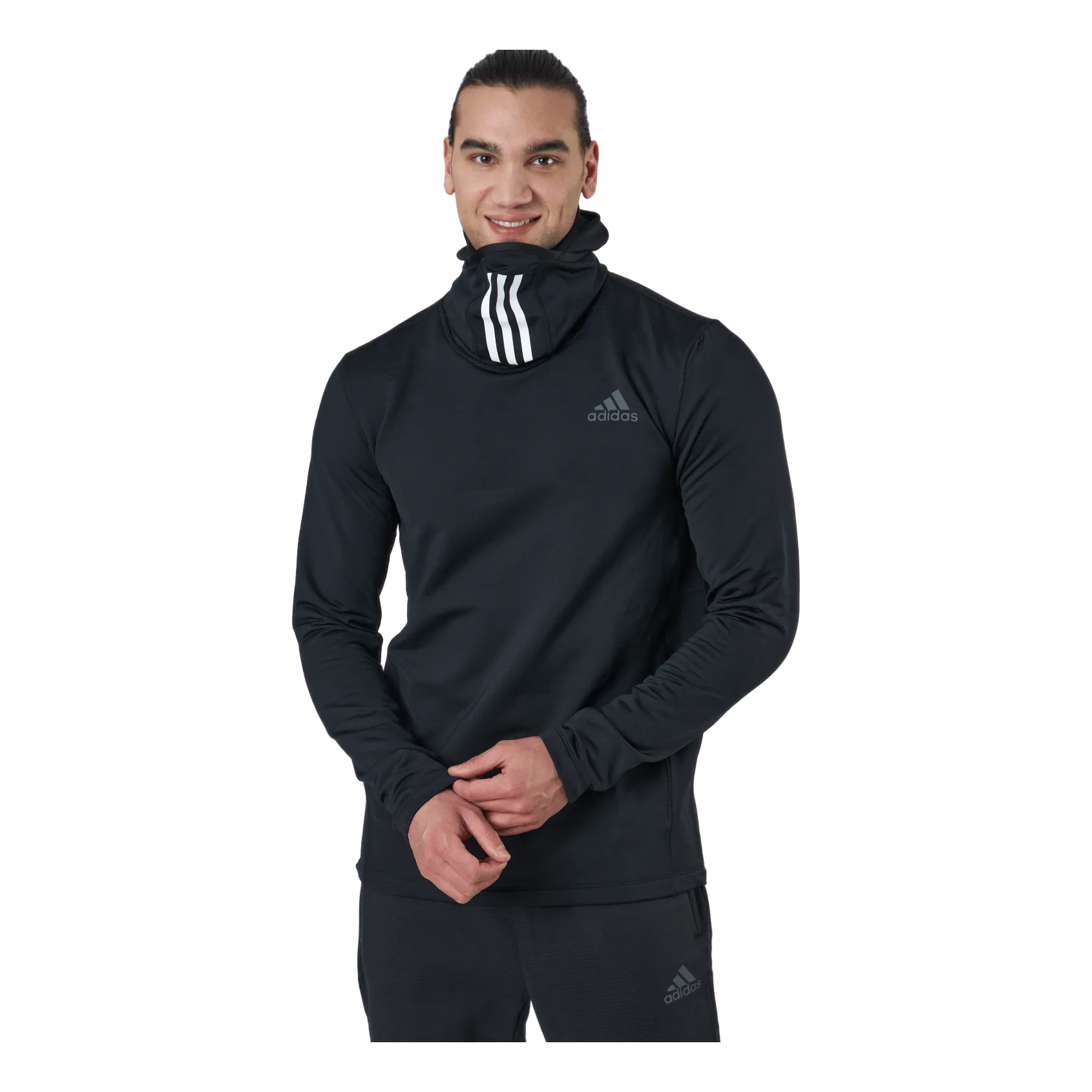 Adidas Cold.Rdy Techfit Fitted Longsleeve Hoodie Black
