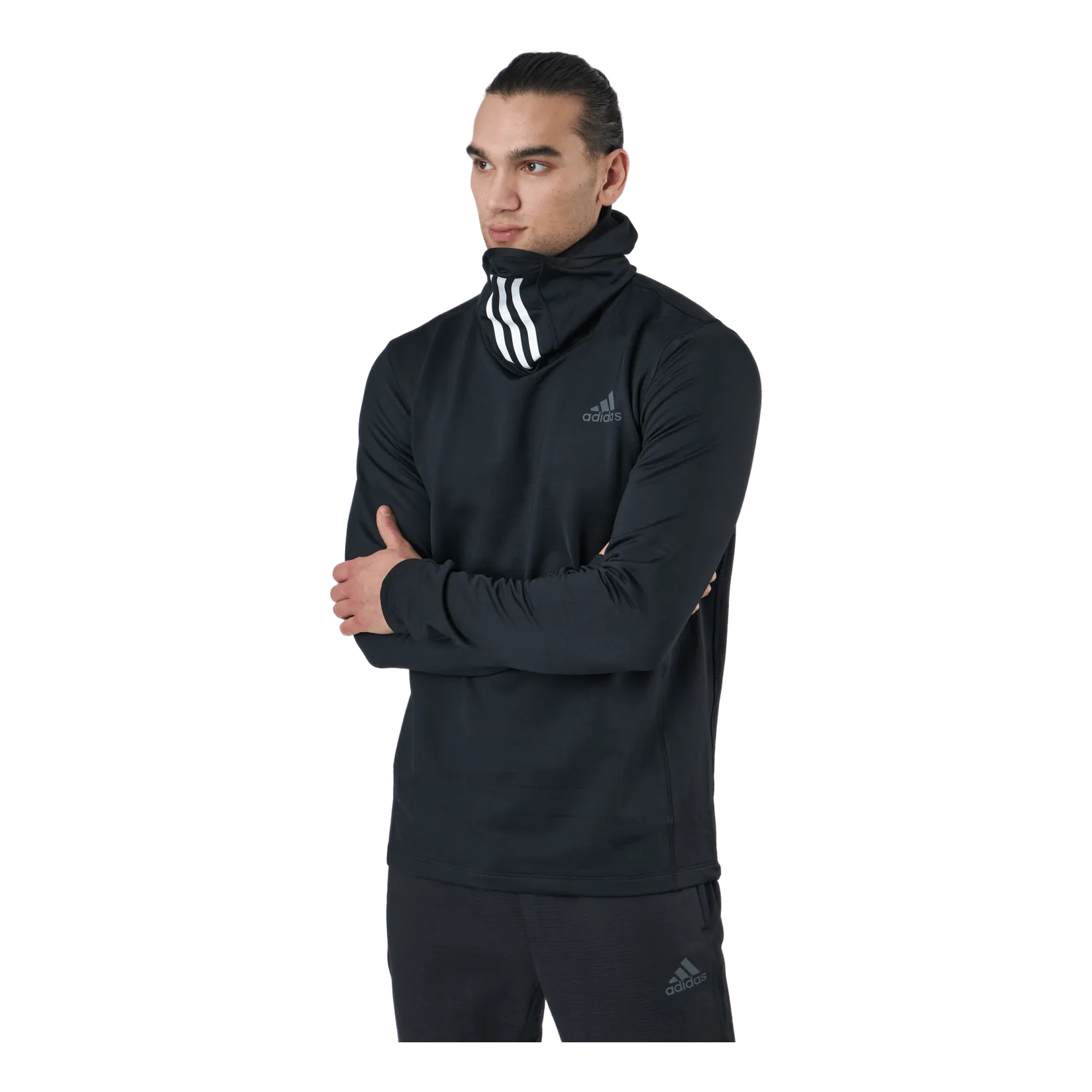 Adidas Cold.Rdy Techfit Fitted Longsleeve Hoodie Black