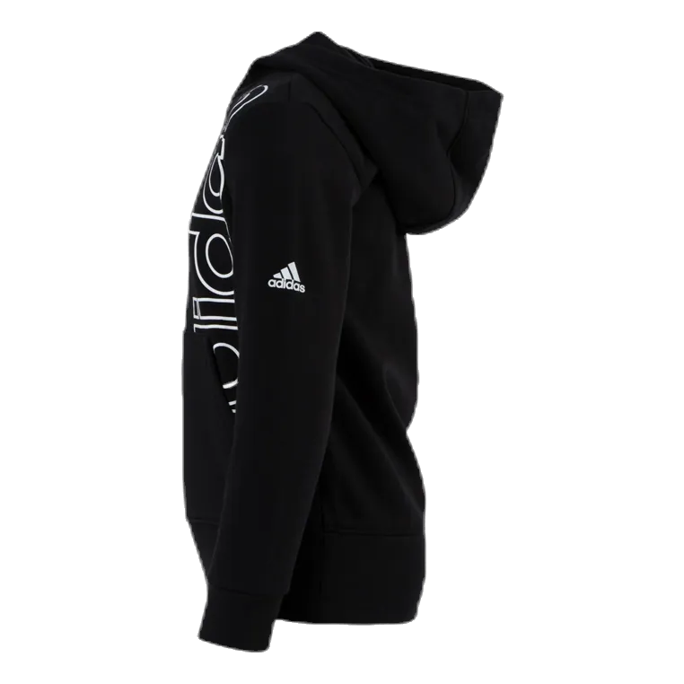 Adidas Logo Hoodie Junior White/Black