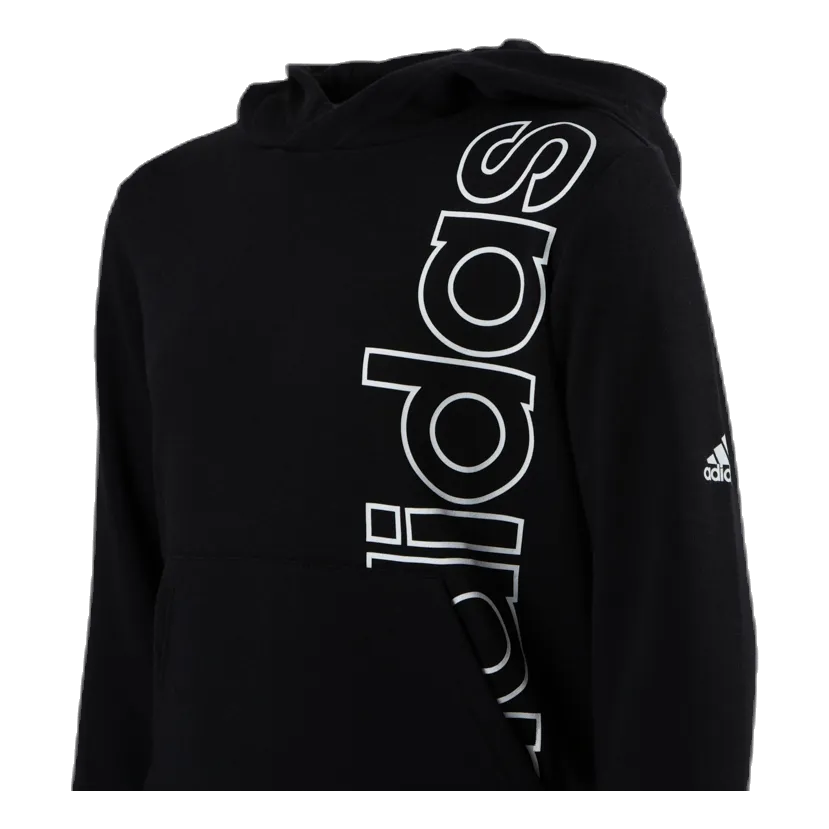 Adidas Logo Hoodie Junior White/Black