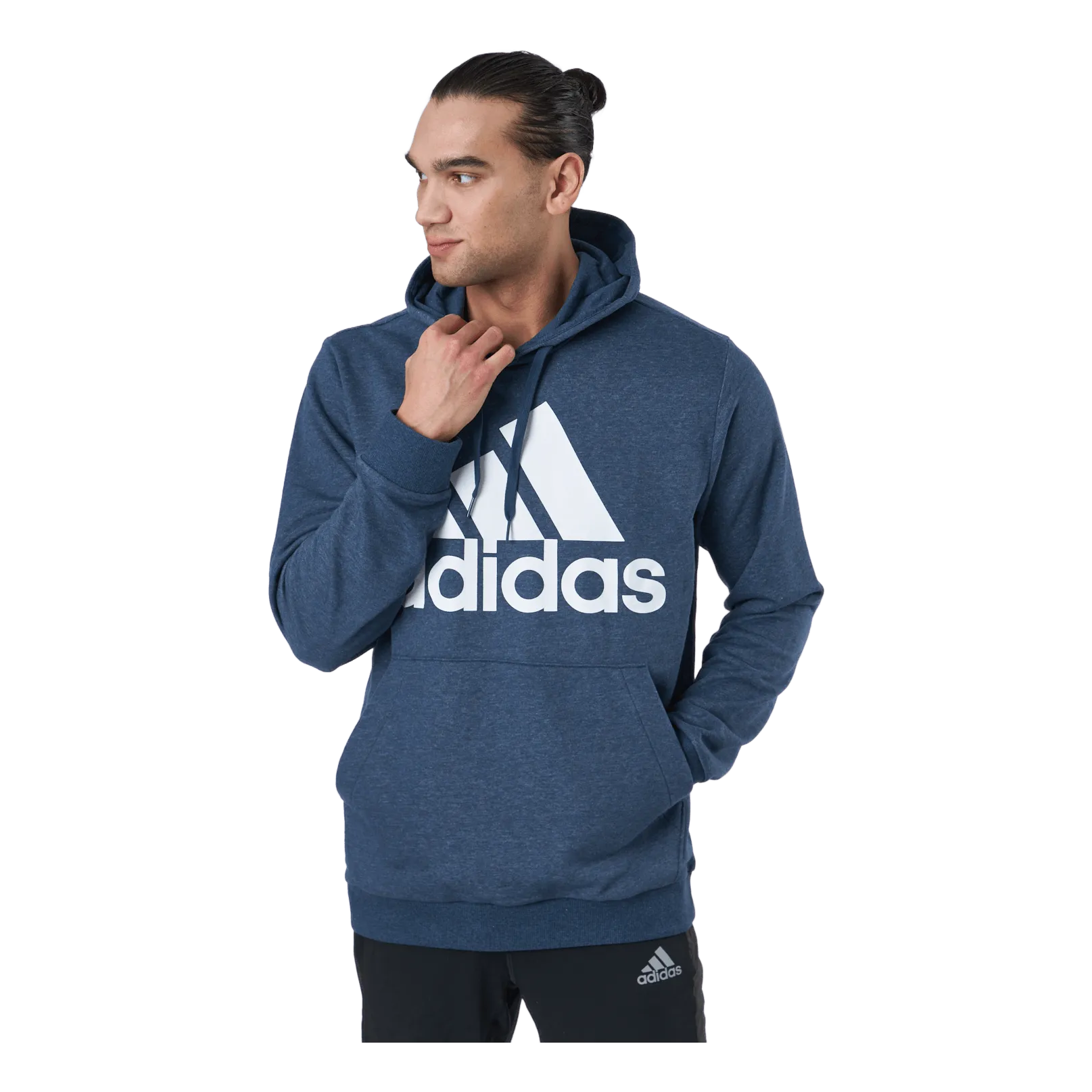 Adidas M Bl Ft Hd Crew Navy Mel/white