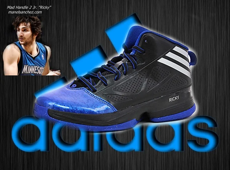 Adidas Mad Handle 2 Junior "Ricky" (negro/royal/blanco)