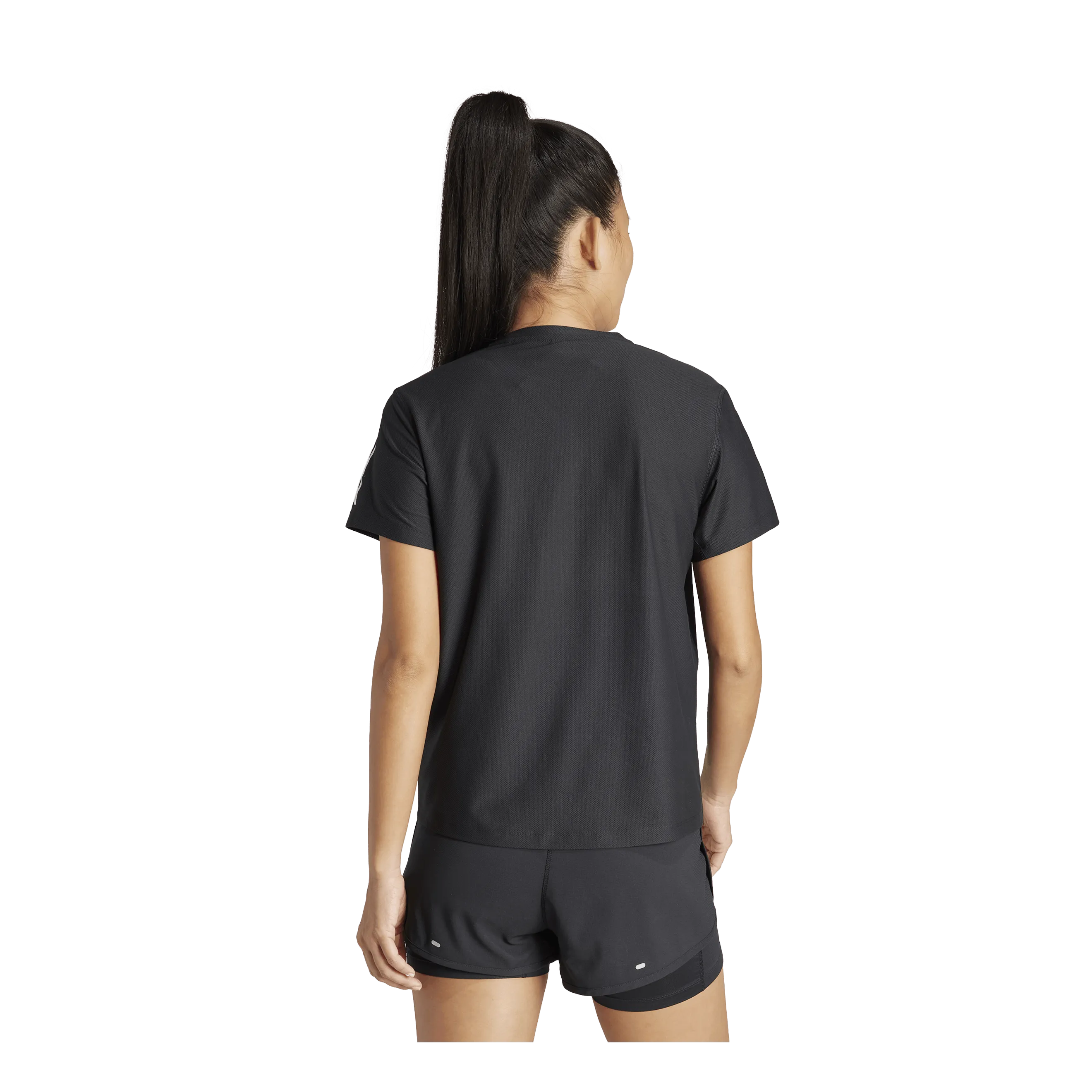 ADIDAS OWN THE RUN TSHIRT BLACK
