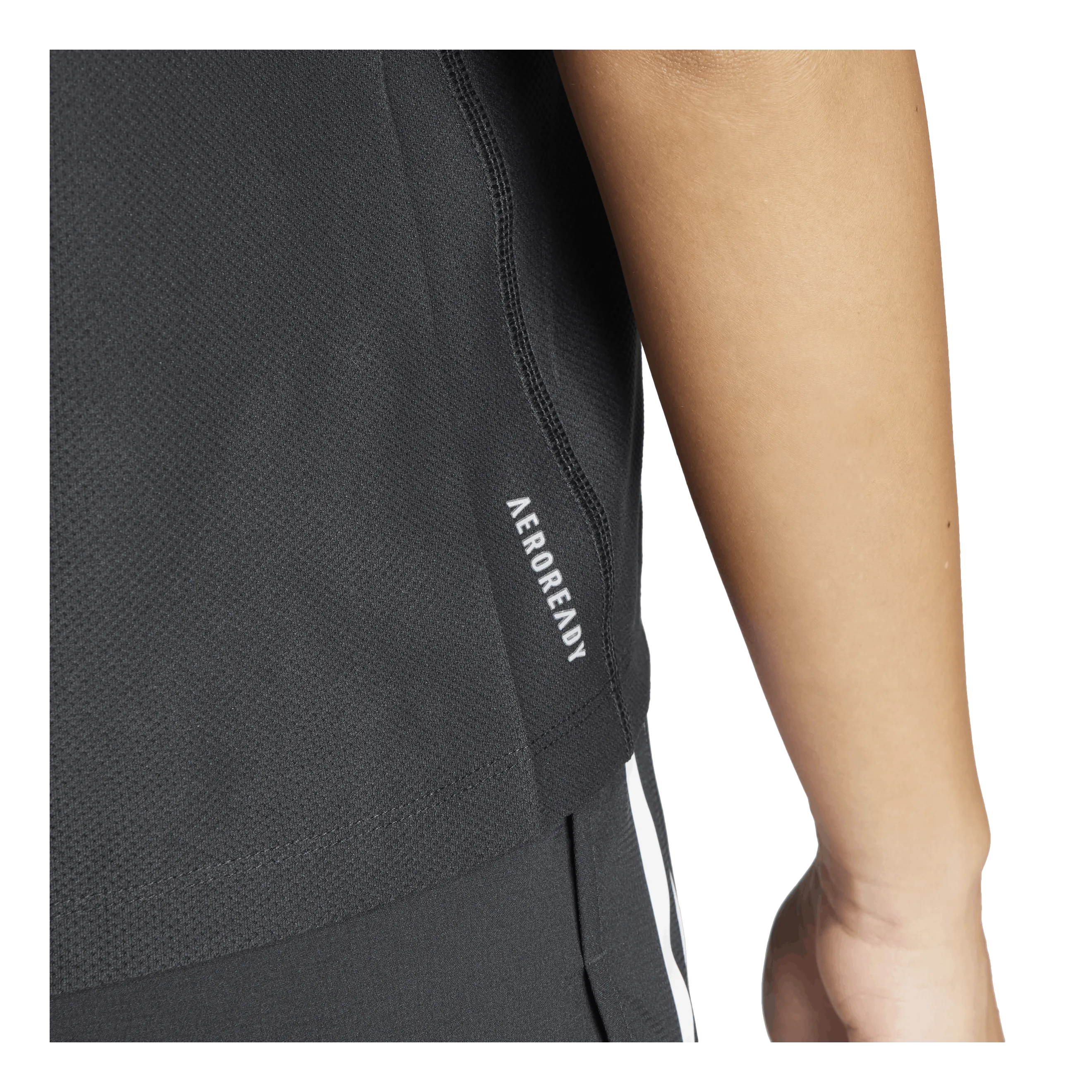 ADIDAS OWN THE RUN TSHIRT BLACK