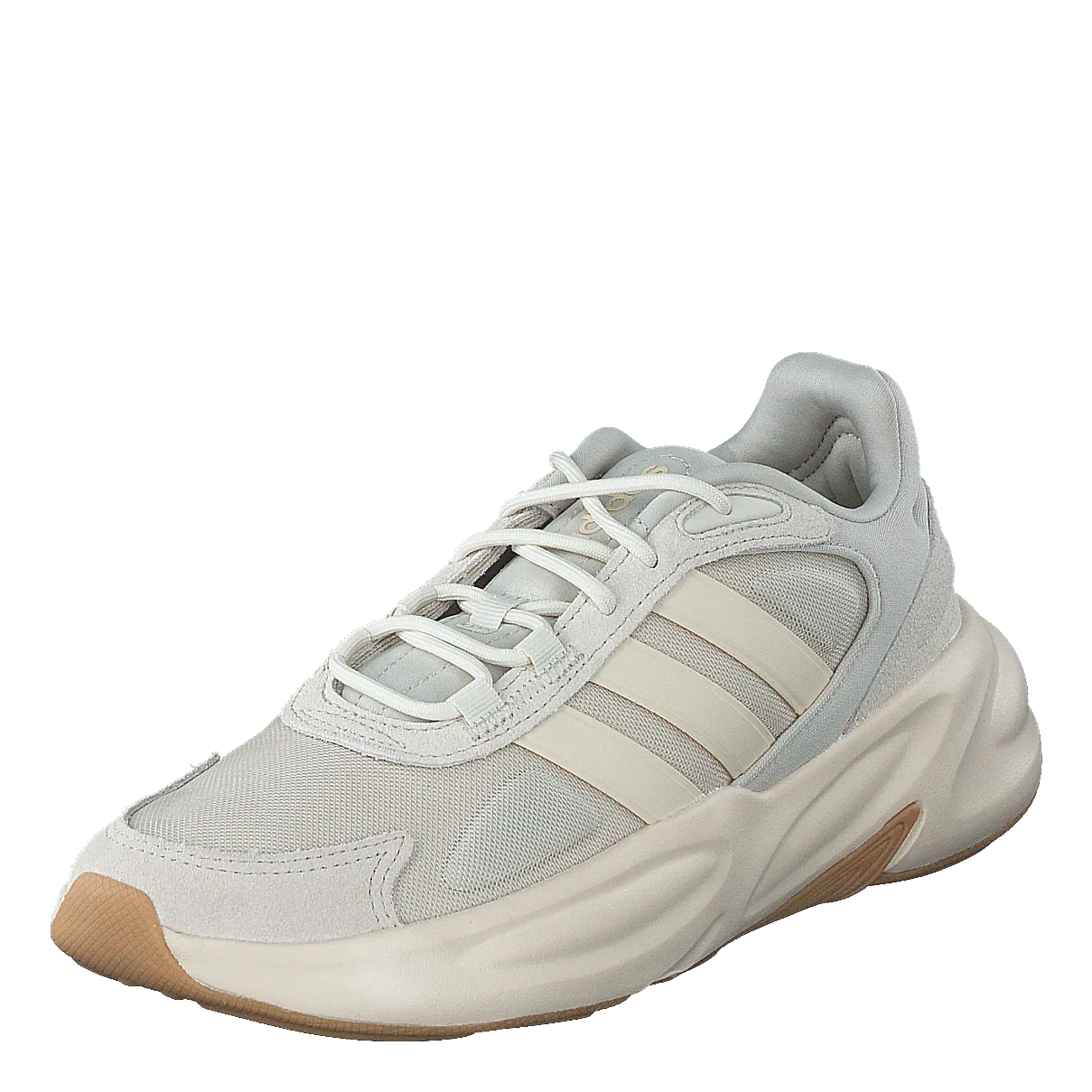 Adidas Ozelle Cloudfoam Shoes Aluminium / Wonder White / Gum