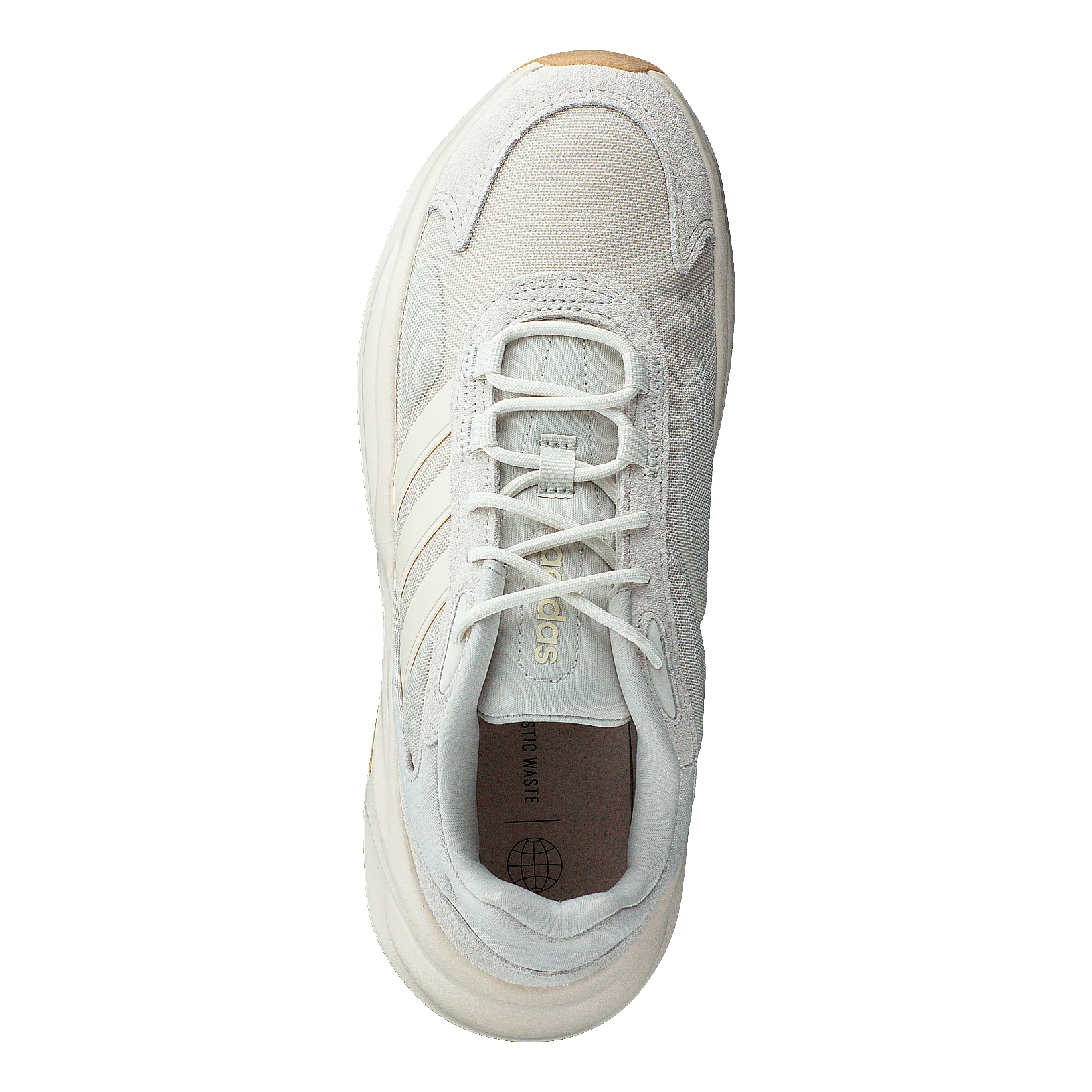 Adidas Ozelle Cloudfoam Shoes Aluminium / Wonder White / Gum