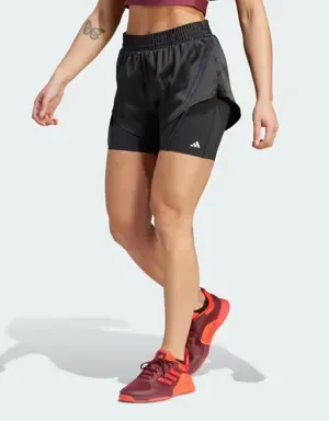 ADIDAS PANTALóN CORTO POWER AEROREADY 2IN1