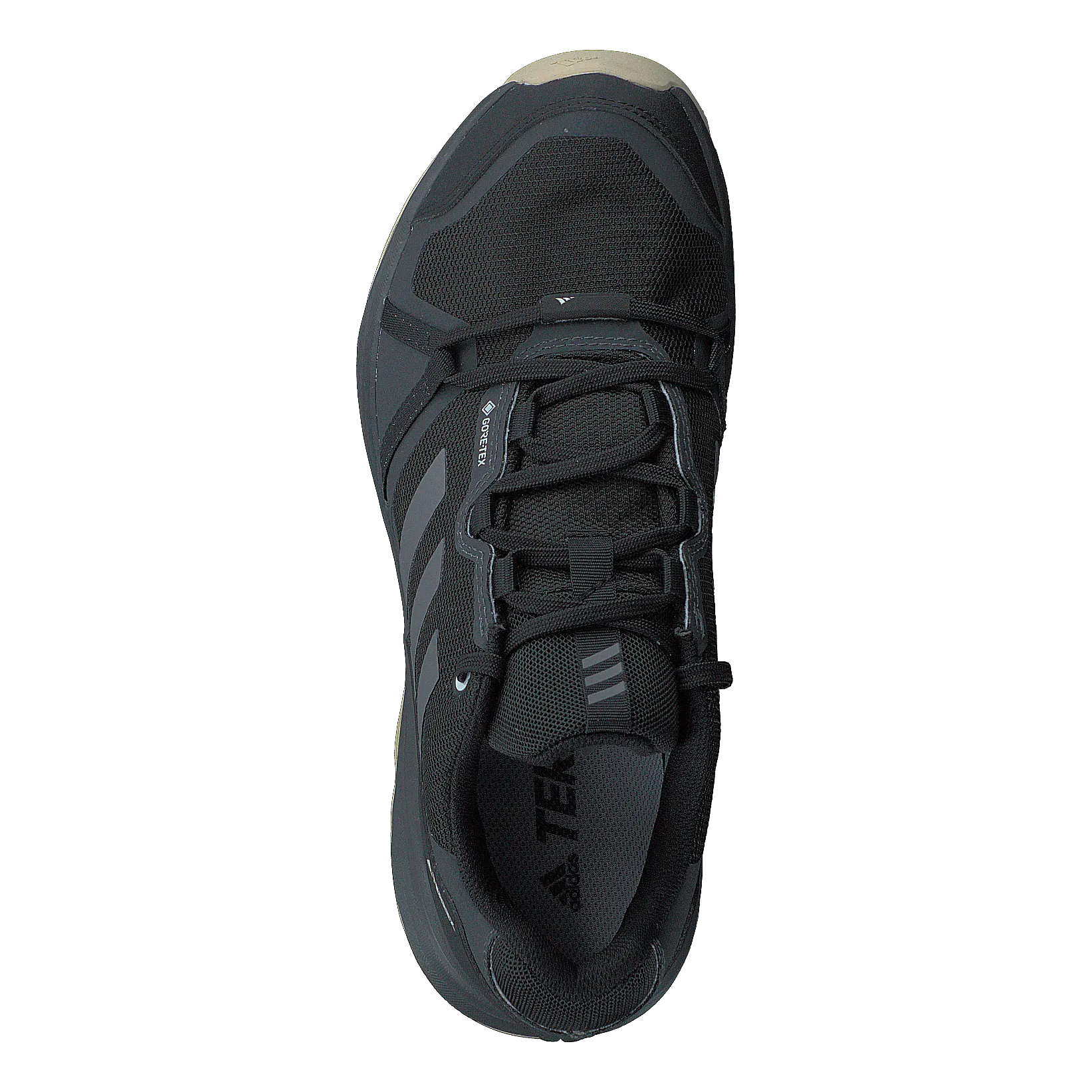 ADIDAS TERREX SKYHIKER GORETEX HIKING SHOES CORE BLACK / GREY FOUR / HALO BLUE