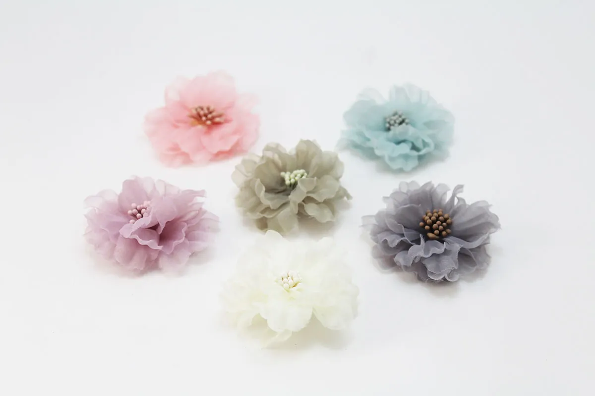 Adorno flor clip zapatos