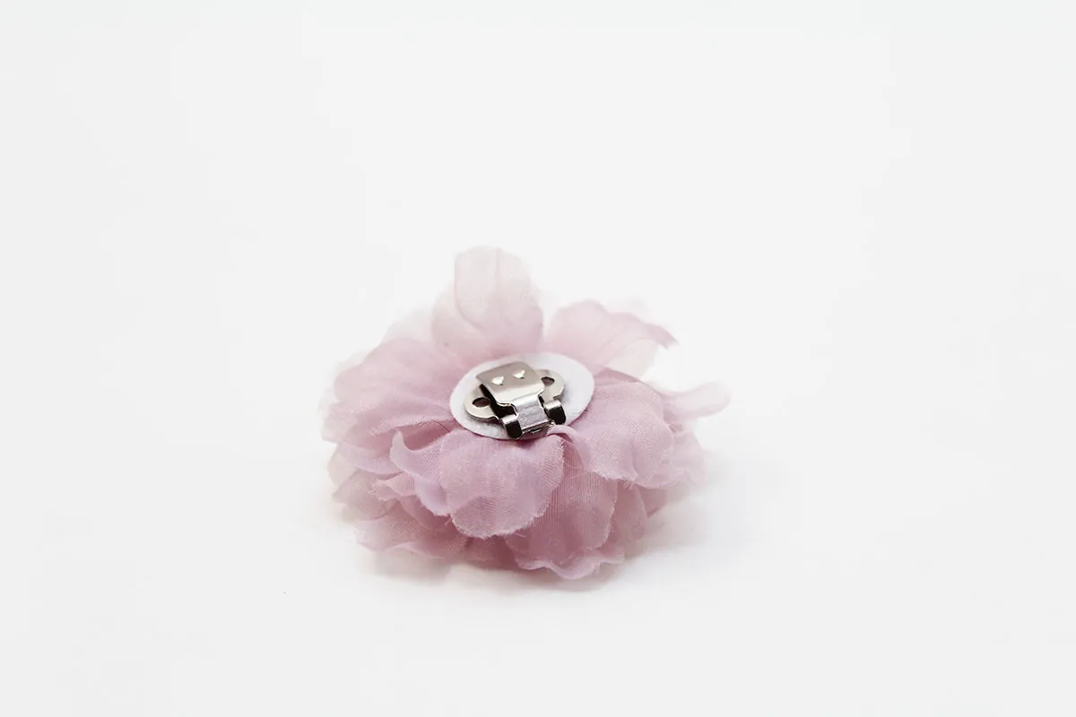 Adorno flor clip zapatos