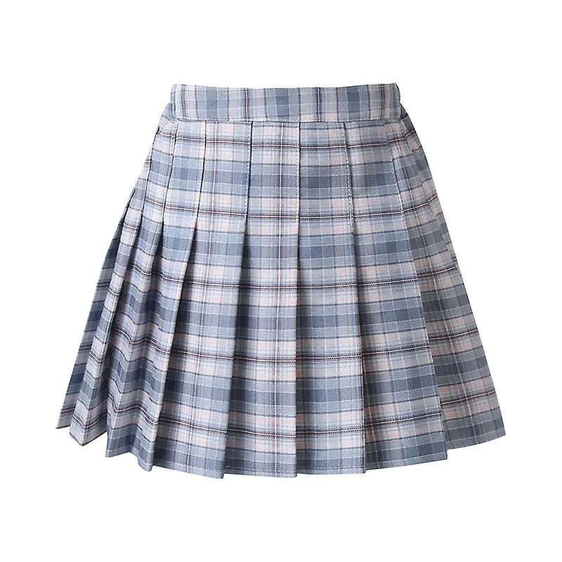 ADULTO PARA NIñOS ALLMATCH PLAID ALINE FALDA 2022 OTOñO E INVIERNO BOLSA CASUAL DE CINTURA ALTA CADERA FALDA CORTA INS TIDE