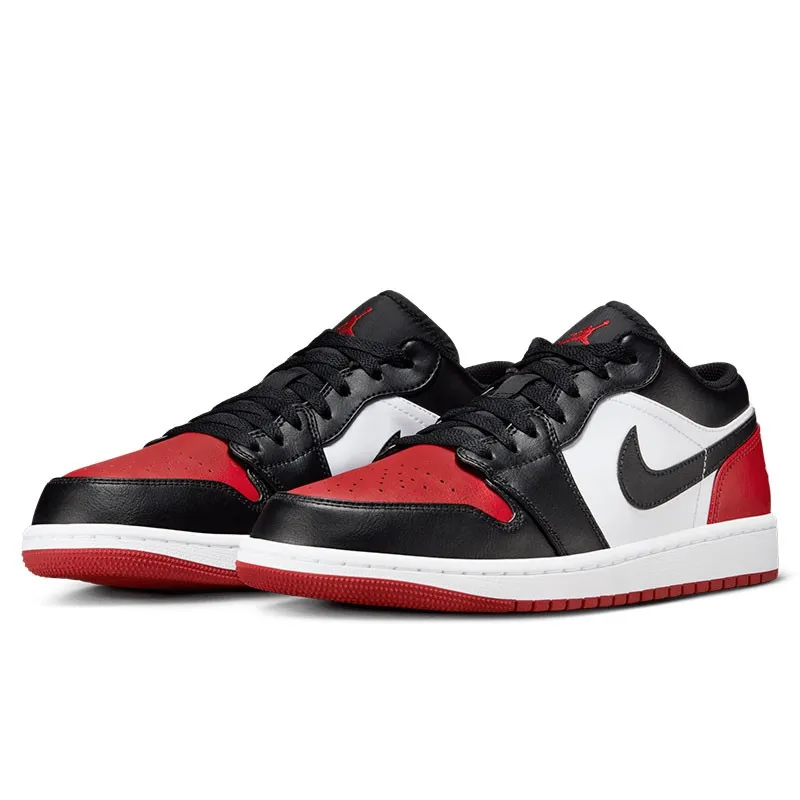 AIR JORDAN 1 LOW BRED TOE