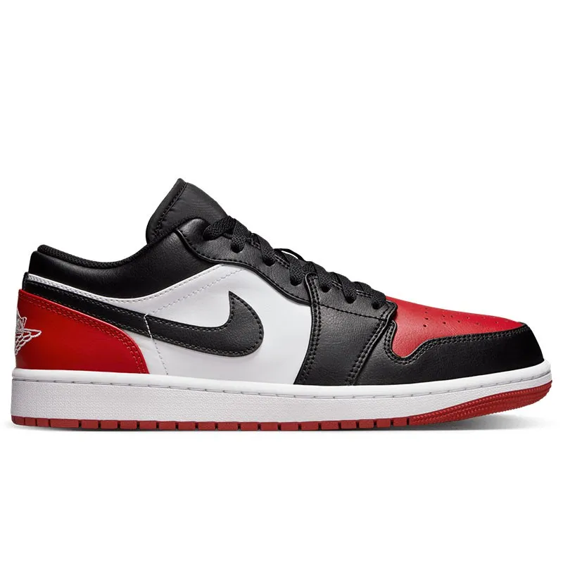 AIR JORDAN 1 LOW BRED TOE