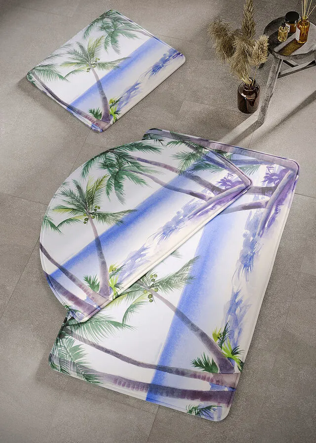 Alfombra de baño Azul petróleo