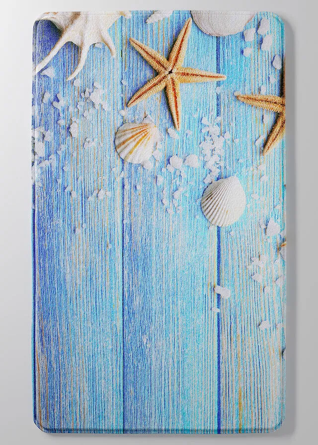 Alfombra de baño Azul