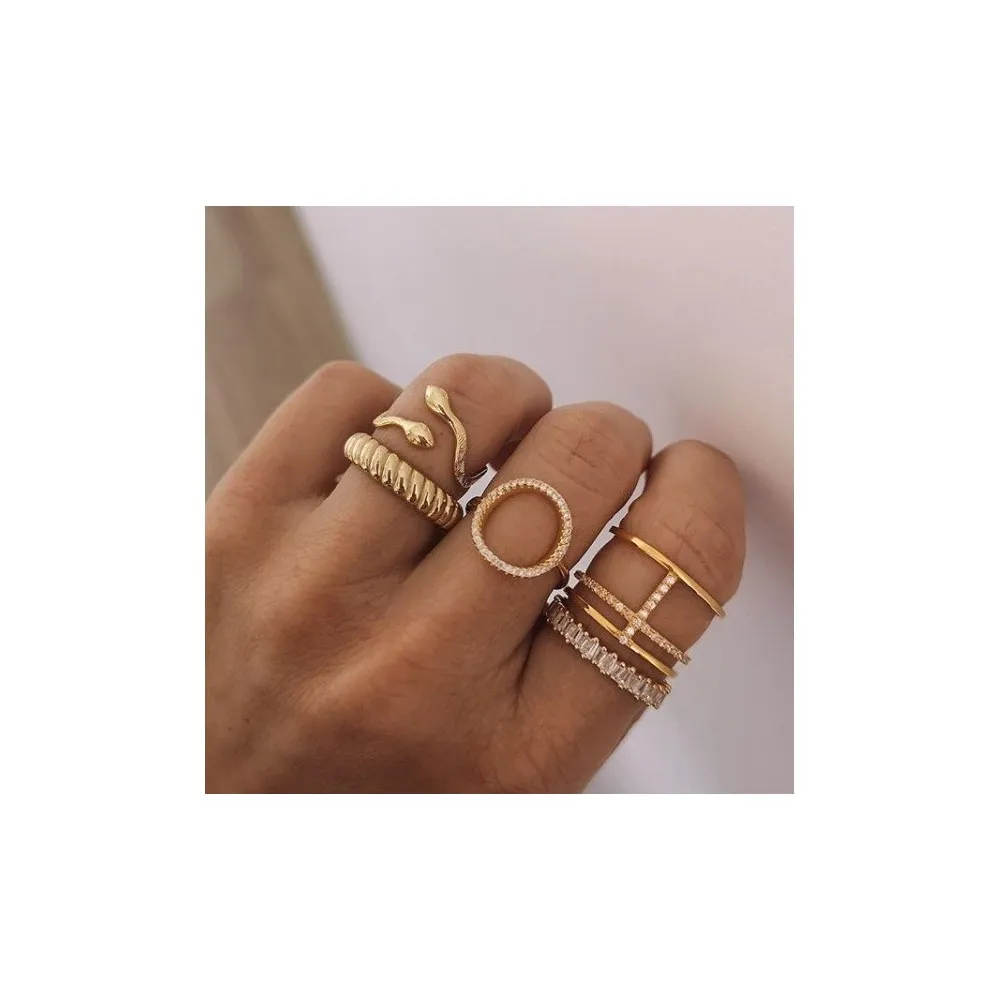 Anillo Serpi Oro