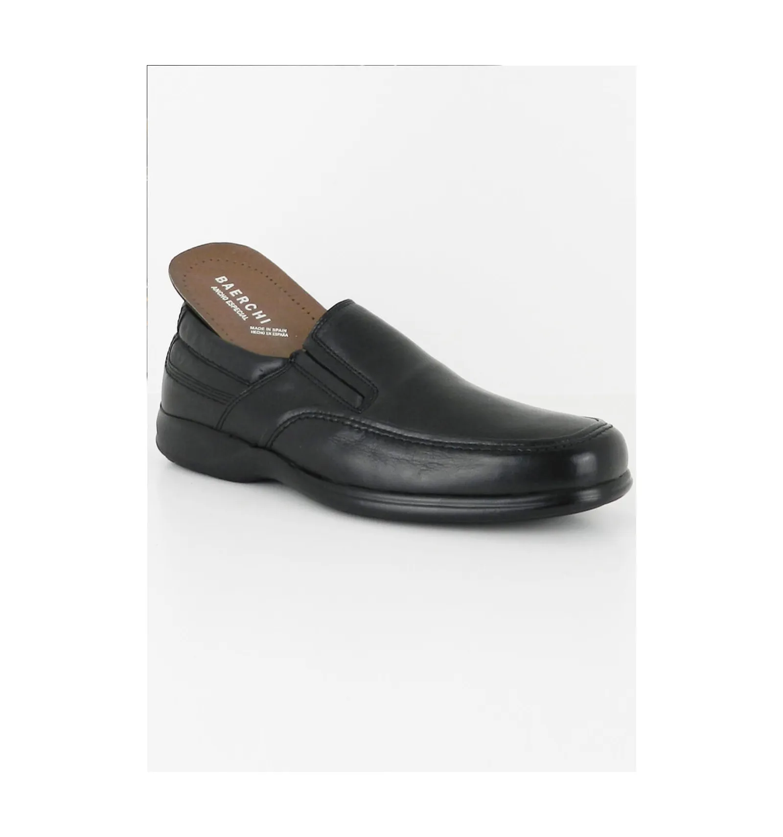 BAERCHI  ZAPATO PROFESIONAL ELáSTICOS CALIMA NEGRO