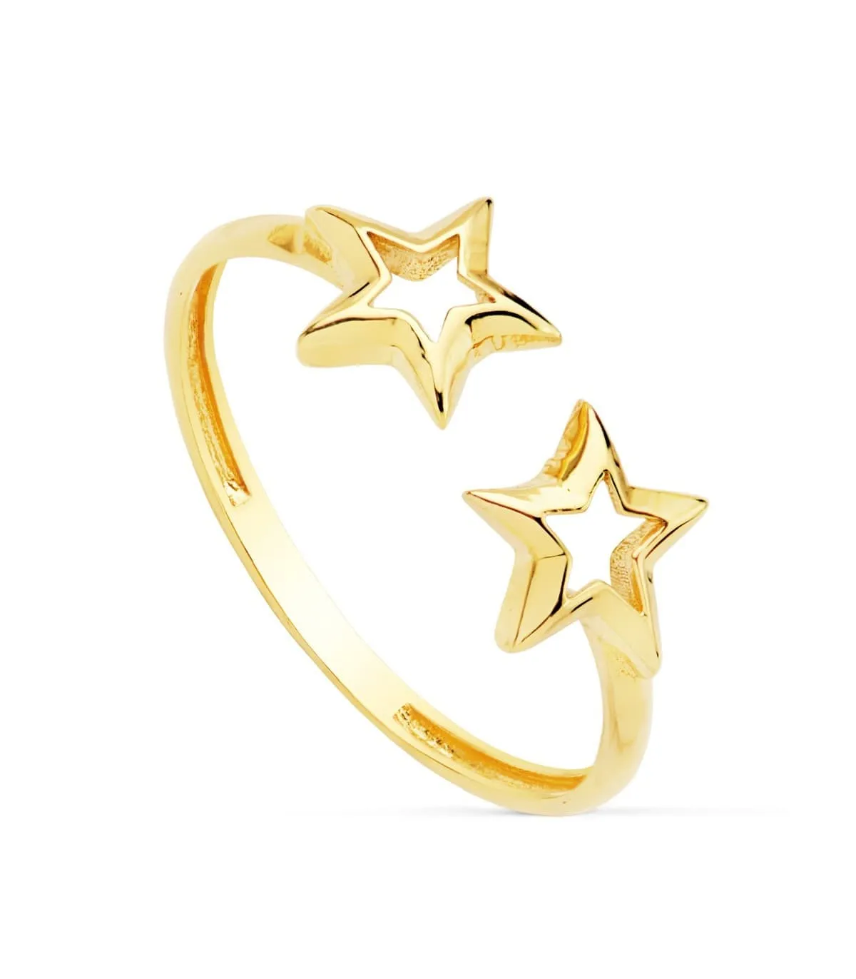Bague femme Or Jaune 18K Sky