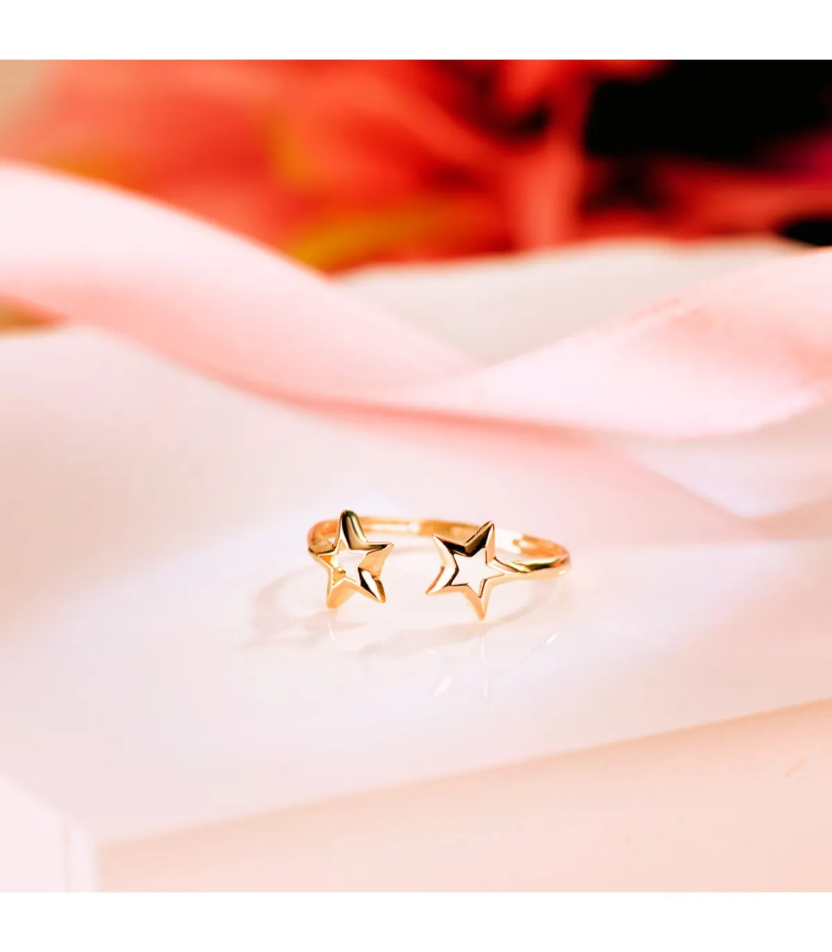 Bague femme Or Jaune 18K Sky