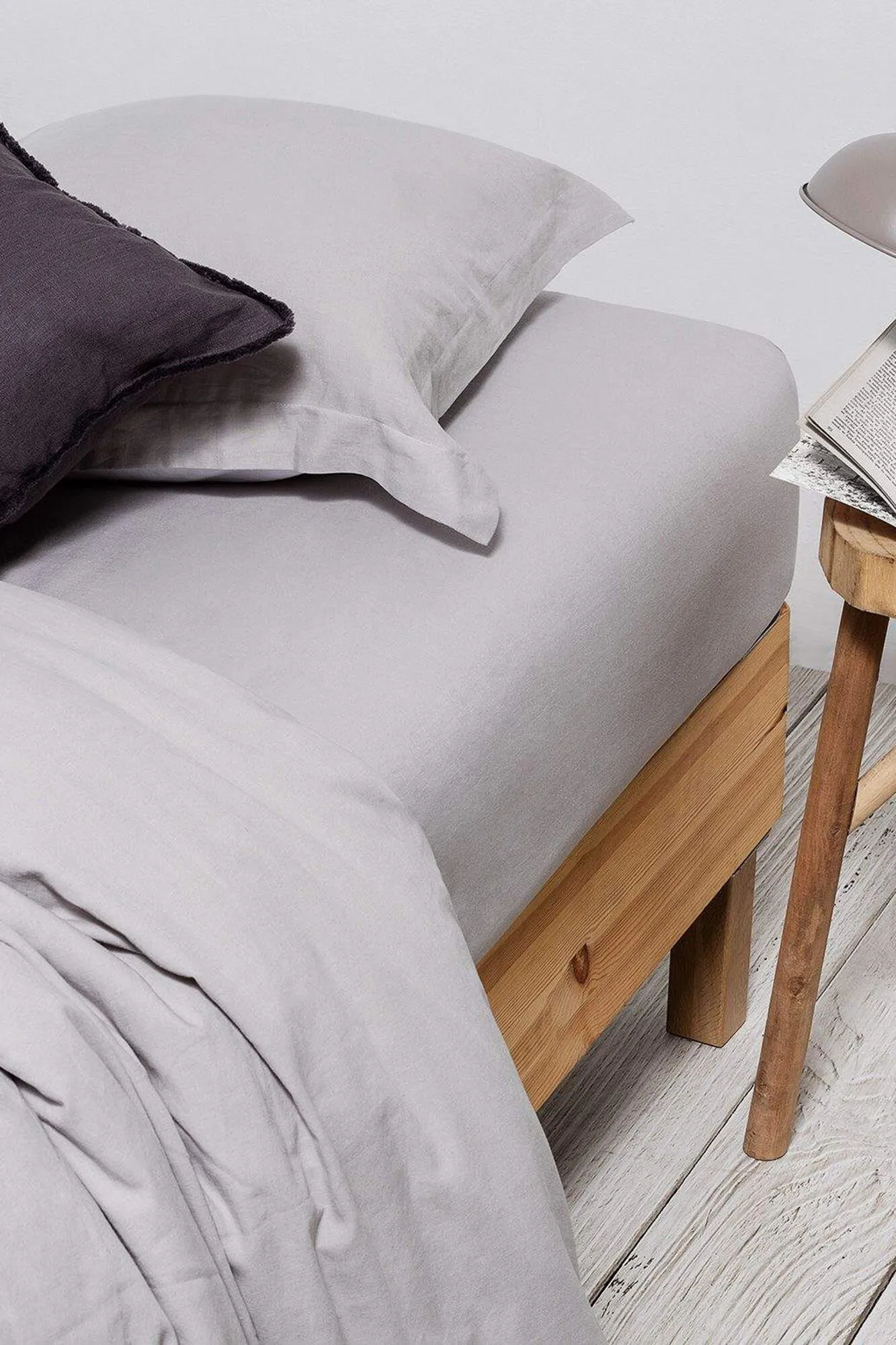 BAJERA DE LINO ALGOD&OACUTE;N. CAMA 180200CM.