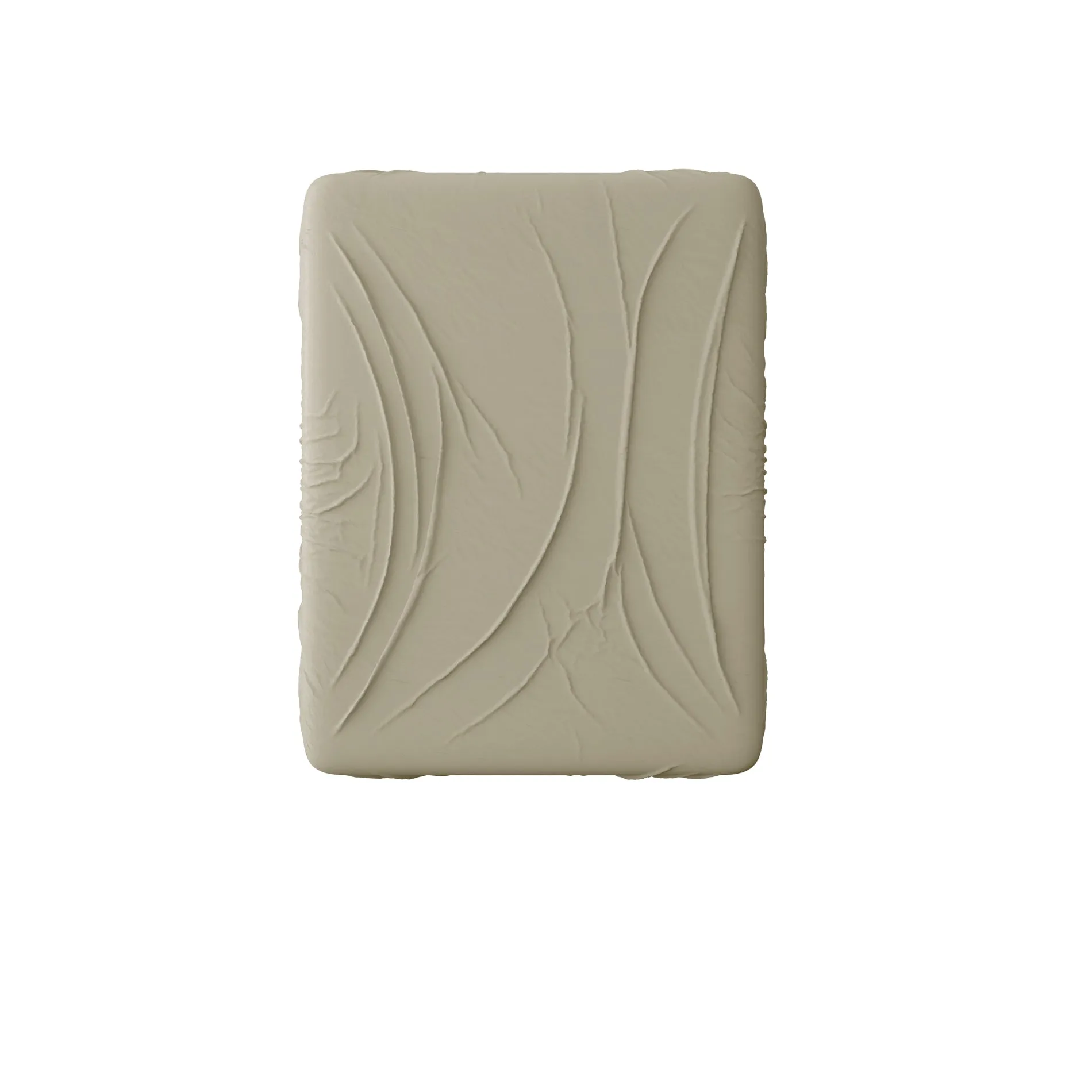 Bajera Lisa Satén Verde Oscuro Cama 200
