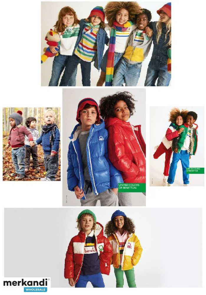 BENETTON / SISLEY COLECCIóN INFANTIL 202122  OTOñO/INVIERNO