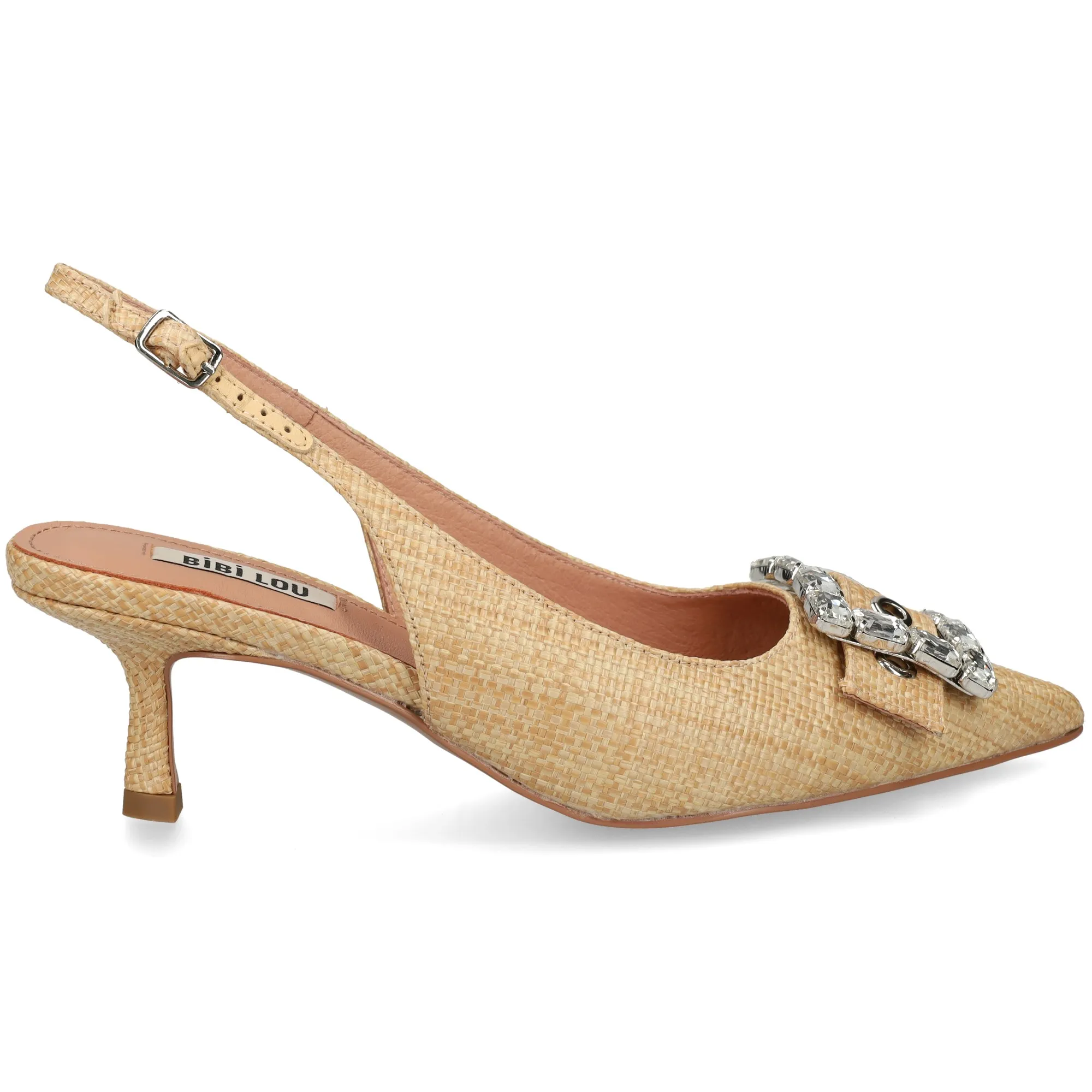 BIBI LOU Zapatos de tacón medio de Mujer NATURAL