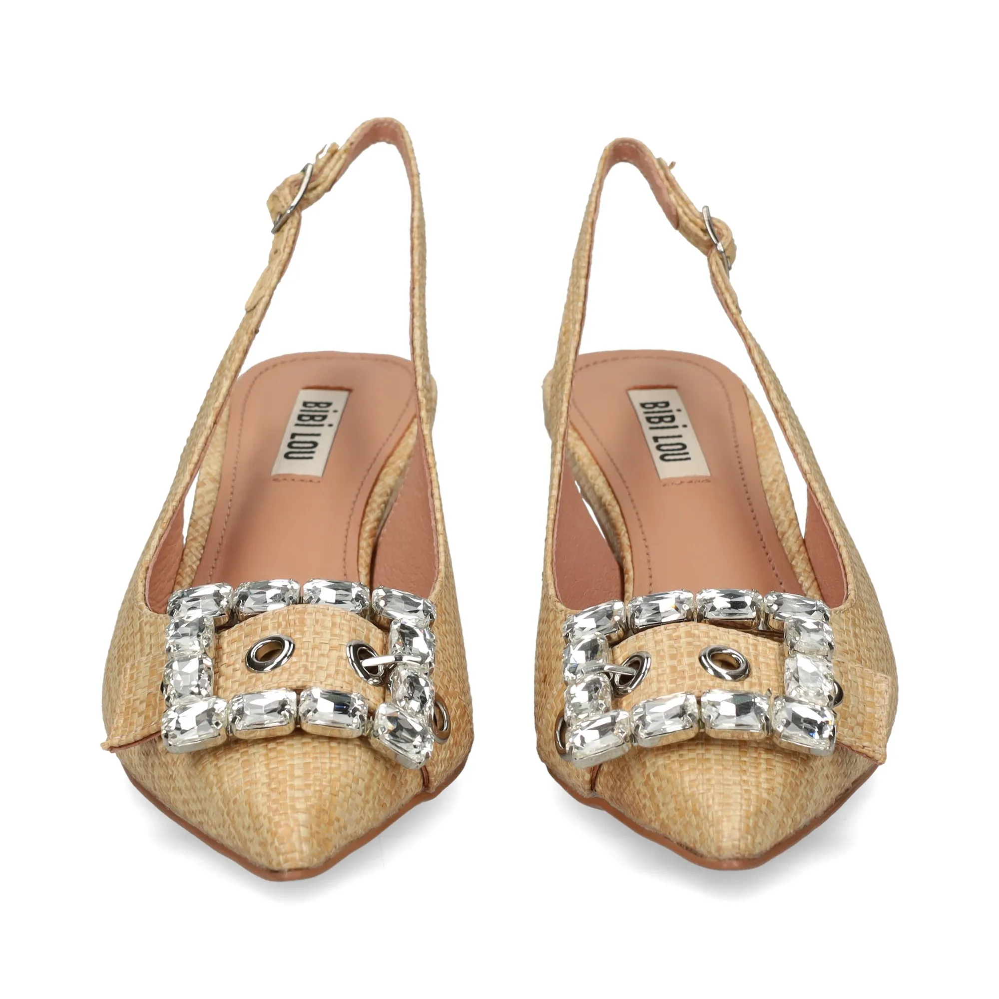 BIBI LOU Zapatos de tacón medio de Mujer NATURAL