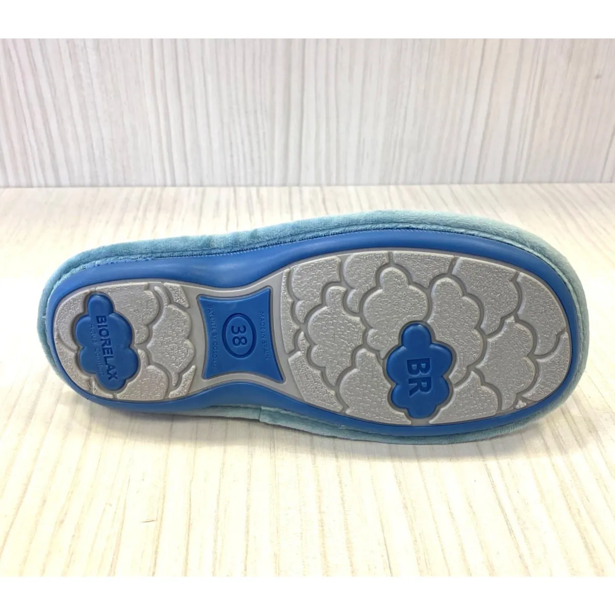 Biorelax zapatilla de casa mujer cerrada acolchada 4584