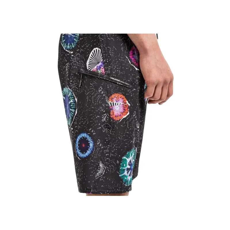 Boardshorts Volcom Coral Morph 20 (negro) hombres
