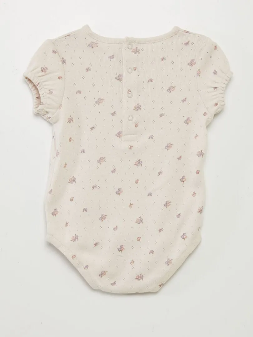 BODY DE PUNTO POINTELLE  GRIS