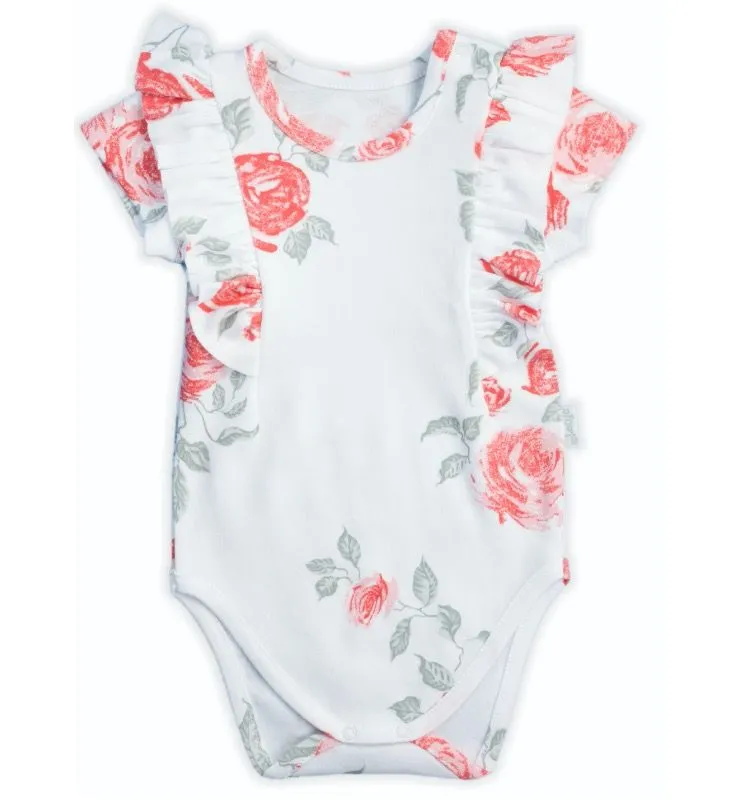 Body manga corta para niña colección Rose
