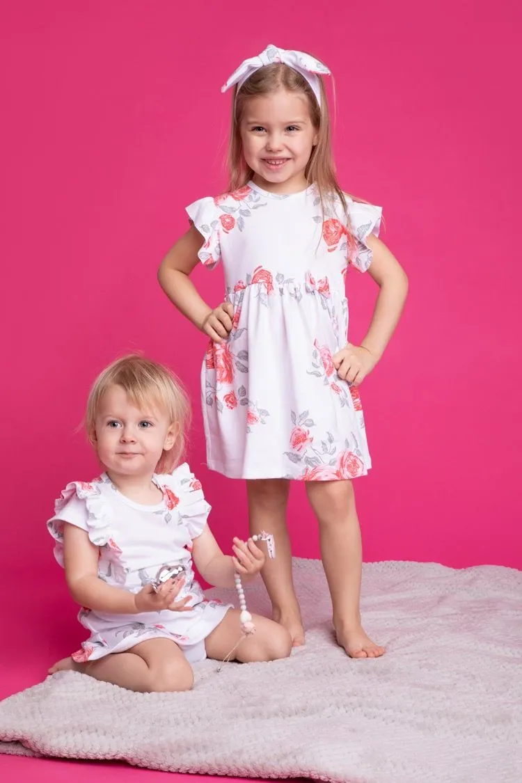 Body manga corta para niña colección Rose