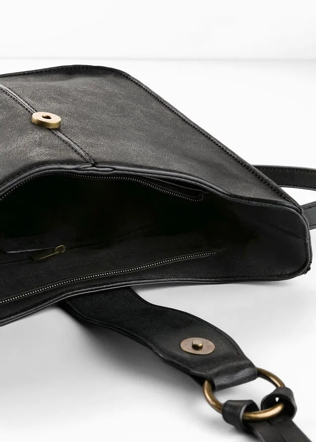 Bolso de estilo bandolera Negro