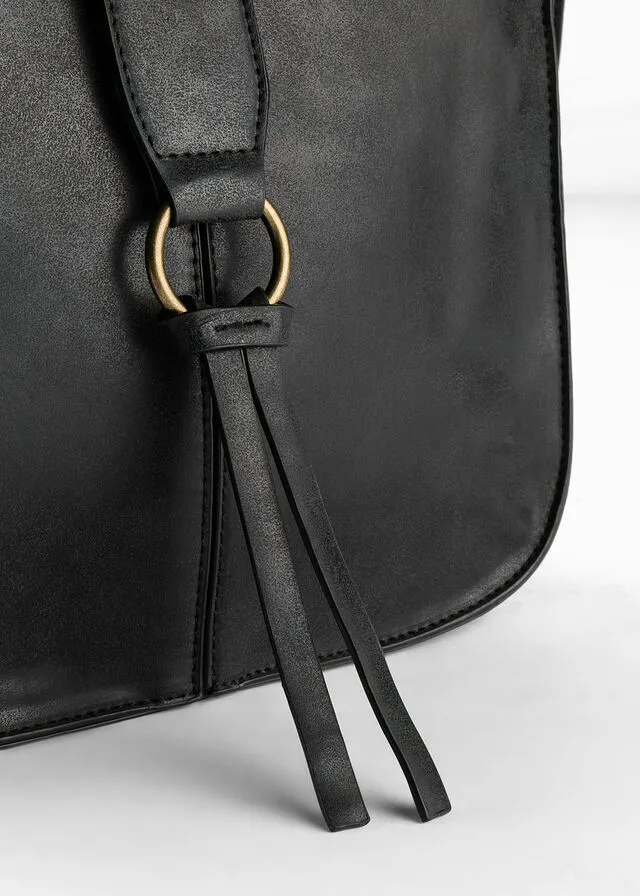 Bolso de estilo bandolera Negro