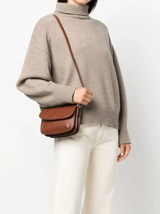BOLSO SARAH SHOULDER MINI MARRN