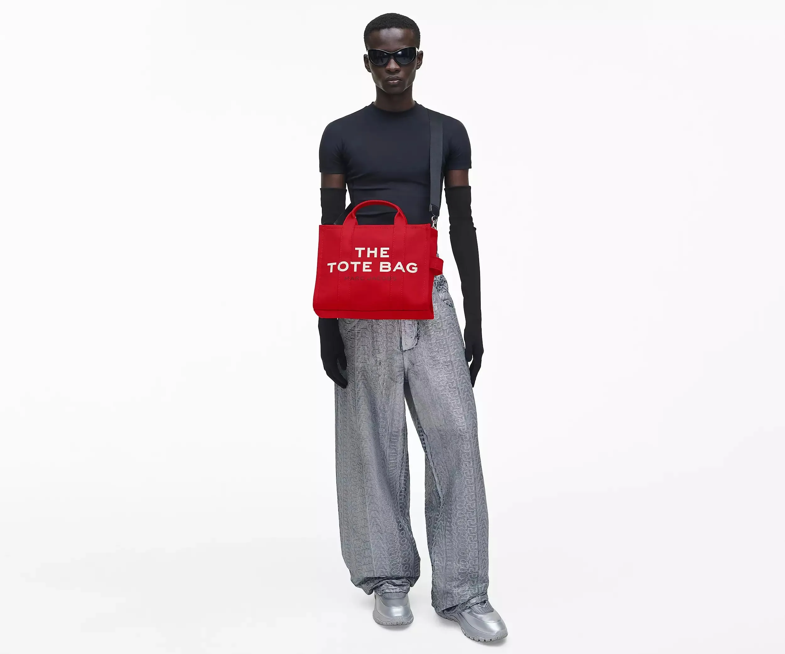 BOLSO THE MEDIUM TOTE BAG ROJO